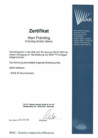 Zertifikat